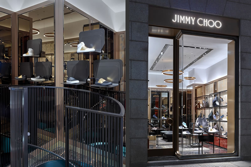 JIMMY CHOO boutique, Milano | AN Shopfitting Magazine