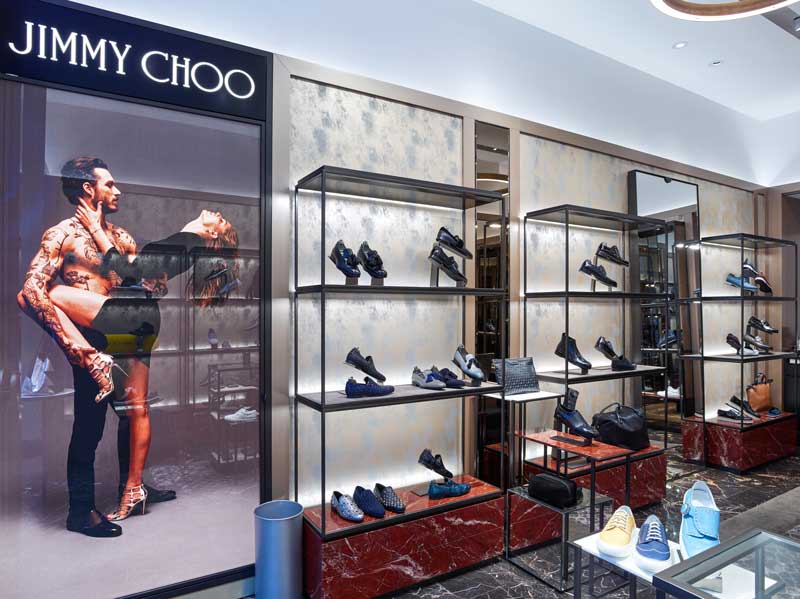 JIMMY CHOO boutique, Milano | AN Shopfitting Magazine