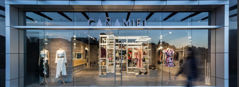 Materia designed the Cañamiel concept store in Mexico City