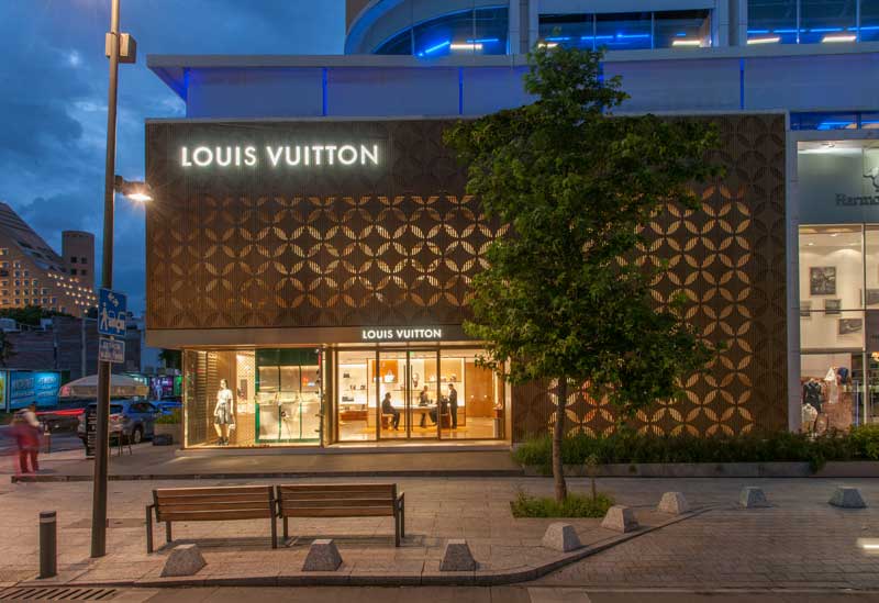 Materia, architectural design for Louis Vuitton in Mexico City. | AN ...