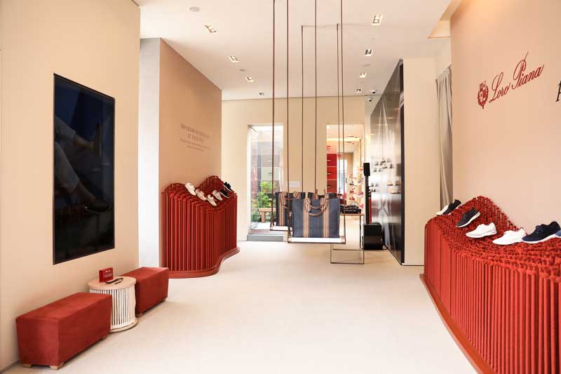 Loro Piana Flagship in NYC's historical meat packing district - Sajo