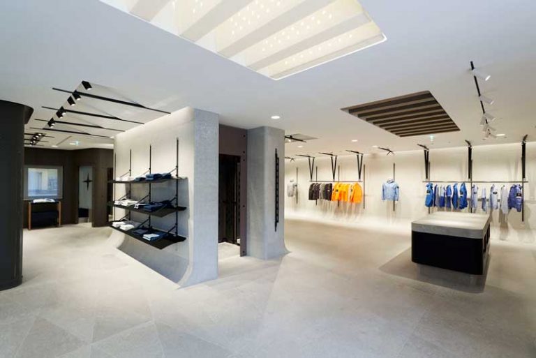 Stone Island opens new flagship store in Milan. | AN Shopfittingmagazine
