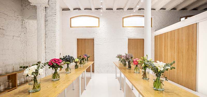 Roman Izquierdo Bouldstridge project COLVIN Florist Barcelona