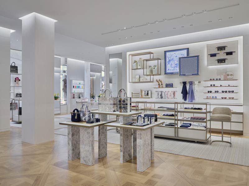 Dior flagship store in Beverly Hills: all-glass design - seele
