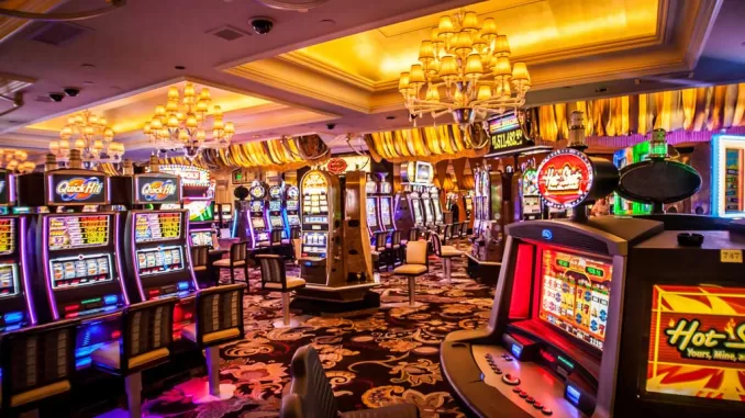 Nei Casino gli elementi di arredo sono scelti con l’obiettivo di migliorare l'esperienza visiva dei visitatori