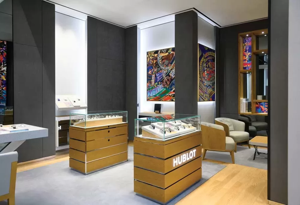 Hublot flagship store at Marina Bay Sands in Singapore